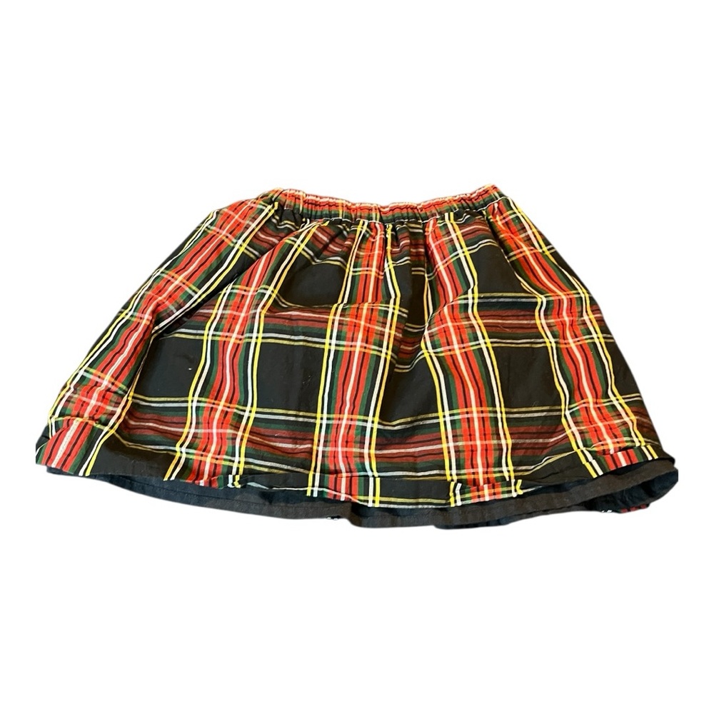 Crewcuts Plaid Holiday Skirt Girls Size 6/7 – Classic Red Tartan - Picture 3 of 4